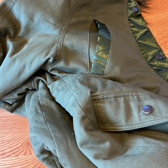 NWT Free People We The Free Farrah Military Parka Long Coat size Small - Picture 15 of 16